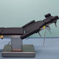 Table d'opération d'hôpital, équipement médical chirurgical avec hauteur et position réglables
