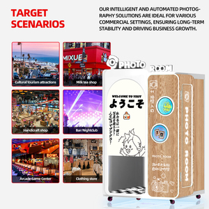 Cabina <span class=keywords><strong>de</strong></span> Fotos Súper Grande con Impresión <span class=keywords><strong>de</strong></span> Alta Calidad, Guía por Voz, Pantalla Táctil, para Centros Comerciales - Product Image 5