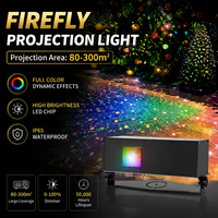 Proyector Láser LED Dinámico a Prueba de Agua, Proyector Láser Tipo Luciérnaga para Iluminación de Paisajes, Decoraciones Navideñas, Jardín, E27, IP65, Blanco