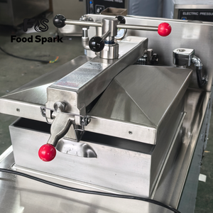 Freidora Eléctrica y a Gas Estilo <span class=keywords><strong>KFC</strong></span> Comercial, Nueva, para Restaurantes y Hoteles - Product Image 2