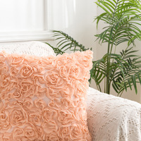 Housse de coussin décoratif de couleur Rose et bleu, taie d'oreiller de luxe de haute qualité, Design épaissi, 45x45mm
