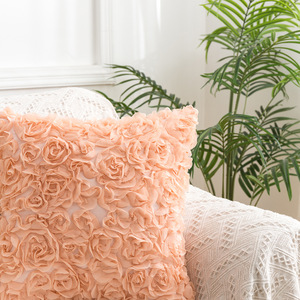 <span class=keywords><strong>Housse</strong></span> <span class=keywords><strong>de</strong></span> coussin décoratif <span class=keywords><strong>de</strong></span> couleur <span class=keywords><strong>Rose</strong></span> et bleu, taie d'oreiller <span class=keywords><strong>de</strong></span> luxe <span class=keywords><strong>de</strong></span> haute qualité, Design épaissi, 45x45mm - Product Image 3