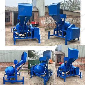 Elektrische Diesel Mini Betonmischer 700l 500l 350l Zement Kitt Schlamm mischer Beton trommel Mobile Zement maschine - Product Image 2