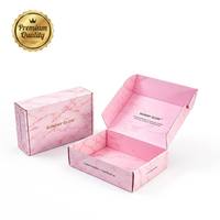 Boîte d'abonnement auto-élevable en carton blanc extra-rigide, recyclable et écologique, avec impression intégrale double face et logo personnalisé
