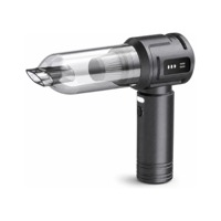 611 Kabelloser Auto-Staubsauger 20000Pa Handstaubsauger 90W 11,1V Tragbar Wiederaufladbar für Auto- und Hausreinigung