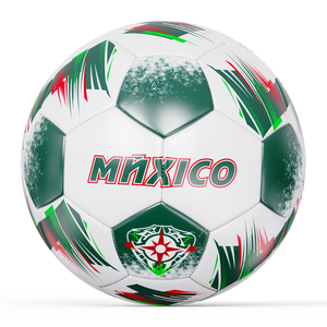 Balones de Fútbol Listos para Enviar, Tamaño 5, Balones de Fútbol Verdes Brillantes de PVC Cosidos a Máquina, Balón de Entretenimiento y Recreación Hecho en Vietnam - Product Image 1