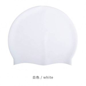 Bonnets de bain en silicone unisexes pour adultes, imperméables, écologiques, durables, pour cheveux longs, design personnalisable - Product Image 4