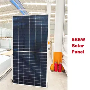 منتج مباشر من Jinko وحدة طاقة شمسية 580 وات 600 وات ألواح طاقة شمسية أنيقة بكريستال أحادي بكفاءة 21% من النوع N