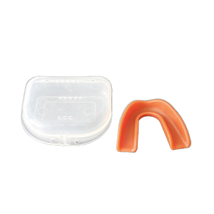 Protector <span class=keywords><strong>Bucal</strong></span> Deportivo de Goma Negra Ligero con Etiqueta Privada Personalizada para Pedidos al por Mayor, con Protector de Mandíbula y Caja de Almacenamiento de Plástico - Product Image 5