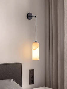 Applique <span class=keywords><strong>murale</strong></span> moderne et simple avec pierre de mica naturelle, luminaire mural de luxe pour hôtel et décoration intérieure, applique <span class=keywords><strong>murale</strong></span> d'intérieur - Product Image 1