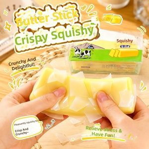 Knuspriger Handgemachter Butter-Stick Squishy-Slow-Rebound Klebriges PU-Material Stressabbau-Spielzeug Perfektes Entspannungsgeschenk - Product Image 3