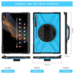 2022 nuova custodia protettiva per tablet di protezione di fabbrica per Samsung galaxy <span class=keywords><strong>tab</strong></span> <span class=keywords><strong>S8</strong></span> custodia <span class=keywords><strong>Ultra</strong></span> antiurto da 14.6 pollici X900/X906 - Product Image 3