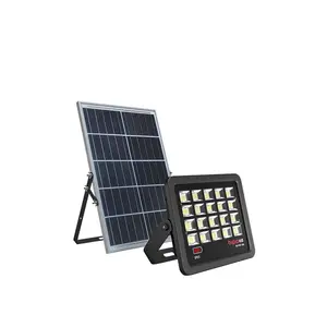 BSPRO Led Flood Light Ip65 Solar Spotlight Led Outdoor Lighting Energy Saving 300 Watt IP 65 Outdoor 5V 25W Lithium Battery 1500