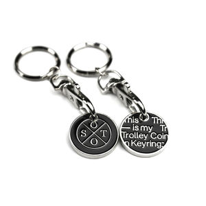 Porte-clés en alliage de zinc personnalisés avec chaîne - Cadeaux promotionnels légers de haute qualité pour la vente en gros - Product Image 6