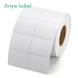 Hot Selling Transfer Label 70g Thermal Transfer Paper 50g White Liner Self-adhesive Single Sided Rubber Hot Melt For Shipping