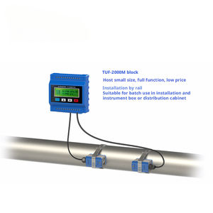 高精度DN20-DN100ポータブル超音波液体流量計DN50-DN700クランプハンドヘルド超音波水パイプライン流量計 - Product Image 3