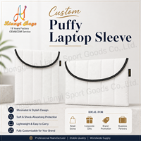 Housse d'ordinateur portable matelassée personnalisée en usine, sacoche souple pour tablette, étui de protection pour ordinateur portable et tablette