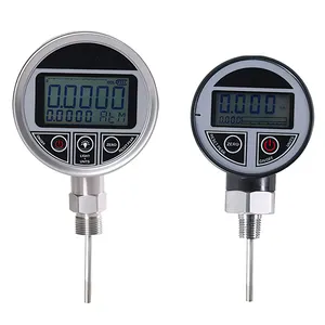LCD Digital-Temperaturmessgerät Drucksensoren-Wasser-Öltank-Temperaturmeter Messgerät Druckumwandler