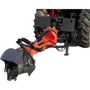 Accesorio Hidráulico para Eliminar Tocas de Árboles para Tractor y Minicargadora con Rueda de Corte de 470 mm y Rango de Trabajo de 1200-1600 mm - Product Image 3