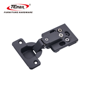 Temax Hb316 <span class=keywords><strong>2025</strong></span> Thương Hiệu Mới Đồ Nội Thất Bản Lề 4D Có Thể Điều Chỉnh Siêu Mỏng Thủy Lực Bản Lề Mềm Đóng Cửa Đồ Nội Thất Tủ Bản Lề - Product Image 3