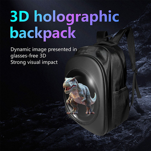 Ventilateur holographique <span class=keywords><strong>3D</strong></span> mobile pour publicité intérieure/extérieure, sac à dos avec contenu remplaçable affichant des images et des vidéos publicitaires, application OEM - Product Image 1