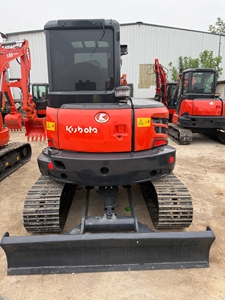 Kubota U55 Used Mini Hydraulic Excavator U55-5 Secondhand <b>Small</b> Earth-Moving Construction Machine Engine Motor Digging Equipment - Product Image 1