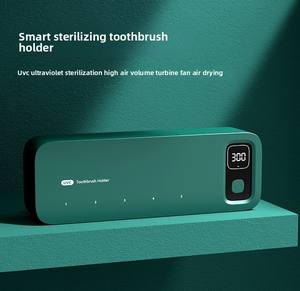 ที่วางแปรงสีฟันอัจฉริยะพร้อมระบบ<span class=keywords><strong>ฆ่า</strong></span><span class=keywords><strong>เชื้อ</strong></span>ด้วยแสงยูวีซีและพัดลมเทอร์โบ<span class=keywords><strong>ค</strong></span>วามเร็วสูง แบตเตอรี่ใช้งานได้นาน 30 <span class=keywords><strong>วัน</strong></span> - Product Image 4