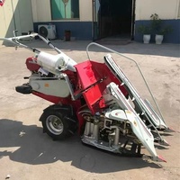 Mini moissonneuse de blé moissonneuse de riz et de maïs avec machine à relier à vendre
