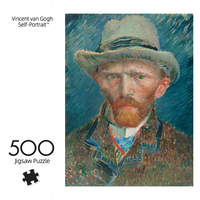 Teka-teki Susun Vincent Van Gogh Starry Sky Mainan Terlaris Mini 1000 Potongan Teka-teki Gambar