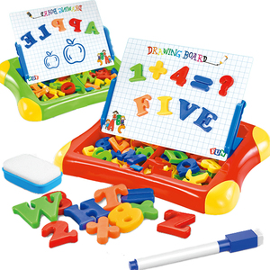 Abs Kunststoff Vorschule Indoor Zeichenbrett Spielzeug Set Write boards Alphabet Buchstaben Lernspiel zeug Kinder Montessori Lernspiel zeug - Product Image 1