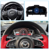Tableau de bord numérique Penhui 12,3 pouces pour Mazda 3 Axela CX-4 2014-2019, écran LCD, CarPlay, Android Auto, DVD