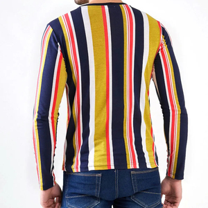 Camiseta de Manga Larga para Hombre, 100% Algodón de Alta Calidad, Corte Regular, Color Sólido, Ecológica, Transpirable, Antiarrugas, con Serigrafía Frontal - Product Image 5