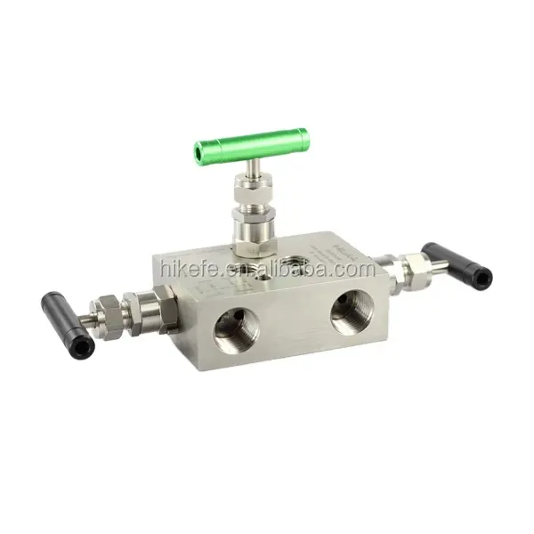 2-, 3-, and 5-valve instrument manifolds systems, 3 valve manifold