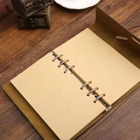 Sublimation A5 A6 A7 Carnet Journal en Cuir PU Esthétique Vintage avec Personnalisé
