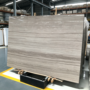 Marbre à grain de bois naturel personnalisable avec des carreaux en céramique, adapté aux comptoirs d'îlots de cuisine et aux sols d'hôtels - Product Image 1