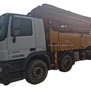 Mercedes Chassis 56 M Concrete Pump Provided Motor De Mercedes Benz 2013 Used Reacondicion Pump Truck 48 for Sale a 19 Year Old