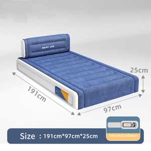 Colchón Inflable Moderno de Tamaño Completo con Bomba Integrada, Cama de Aire Convertible para Uso en Casa, Hospital, Aire Libre, Parque/Camping - Product Image 3