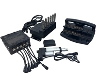Control Remoto Inalámbrico de 6 Canales con Configuración de Embrague Electromagnético, Apto para Grúas de Camión