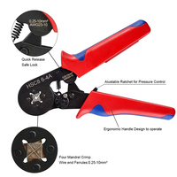 Kit d'outils de sertissage de bornes, pince à sertir de bornes, kit de pinces à sertir avec 1800 bornes