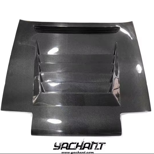 New Carbon Fiber 1984-1987 AE86 Trueno DMX Style Hood Bonnet Body Kit with Screws for AE86