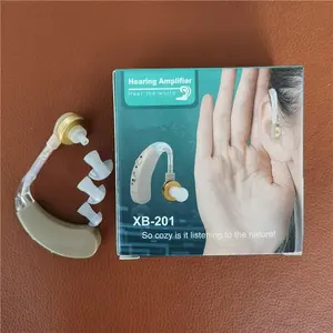 External analogue amplifier old people clear invoice hearing aids earphone with batteries for high quality hearing aid