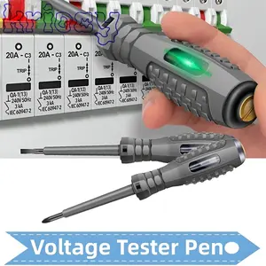 El aletleri dijital voltmetre kalem AC temassız indüksiyon testi kalem voltmetre dedektörü elektrik tornavida göstergesi - Product Image 6