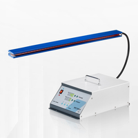Barre électrostatique JH6003A avec générateur JH80000, applicateur statique industriel pour l'adsorption, le positionnement et la lamination des matériaux