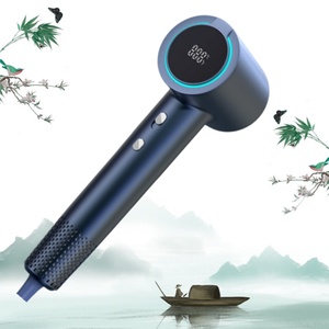 Sèche-cheveux professionnel portable BLDC 110000 tr/min avec écran LCD - Product Image 1