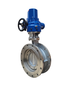 Actuador Tipo Q con DN150, Trifásico, de Acero Inoxidable, con Sello Duro y Brida, Tipo Mariposa D943W-16P - Product Image 3