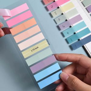 Kawaii Stationery <b>18</b>-Packs 3600 Sheets Transparent PET Material Self-Adhesive Sticky Notes School Supplies with Index Stickers - Product Image 5
