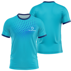 <span class=keywords><strong>Magliette</strong></span> Sportive da <span class=keywords><strong>Tennis</strong></span> di Alta Qualità per Uomo, 100% Poliestere, Asciugatura Rapida, Manica Corta, per <span class=keywords><strong>Tennis</strong></span> da Tavolo e Badminton - Product Image 3