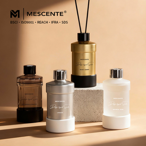 Mescente Double Color Series Home Fragrance 450ML 180ml Long Lasting Alcohol Free Lead Free <strong>Lavender</strong> Scented <strong>Reed</strong> <strong>Diffuser</strong> - Product Image 3