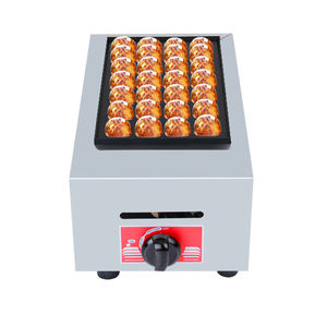 Máquina para hacer gofres eléctrica/de gas, antiadherente Takoyaki, bolas de <span class=keywords><strong>pulpo</strong></span>, parrilla, sartén para el hogar, hoteles, nueva condición, núcleo de motor - Product Image 1