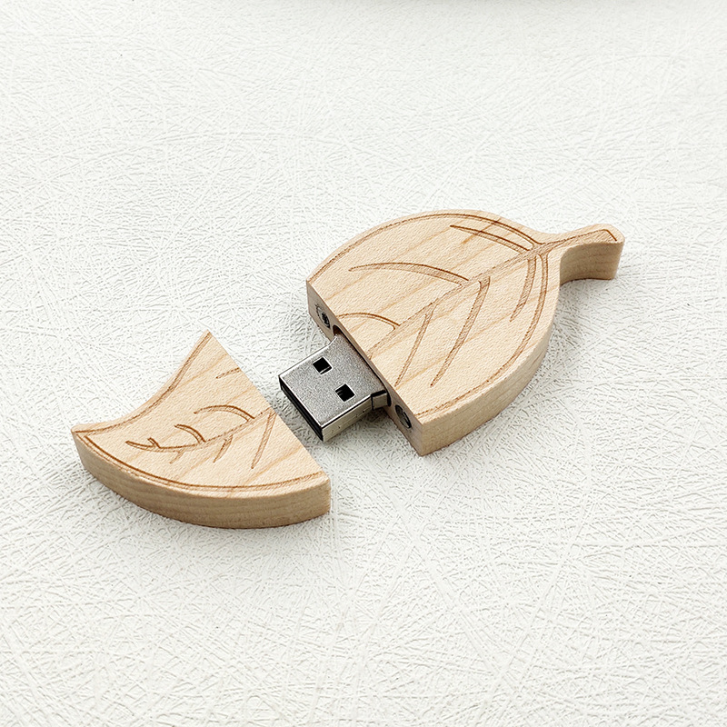 แฟลชไดรฟ์ USB รูปใบเมเปิ้ล